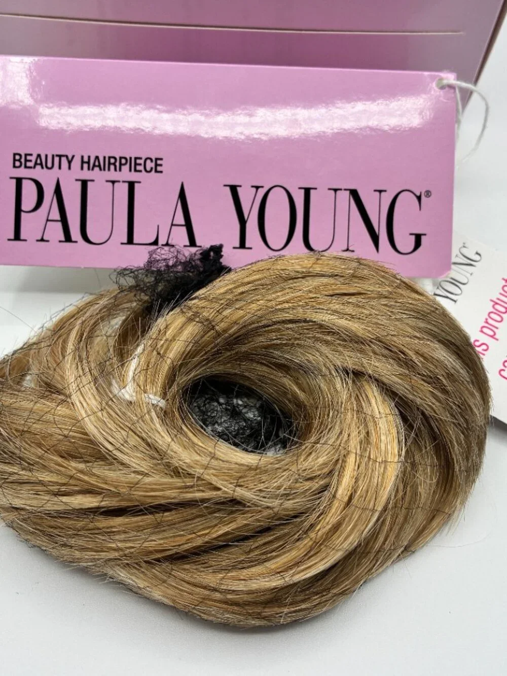 New Paula Young Lot of 2 Wigs Sunkissed Blonde 14/26A Wispy Wrap Curled Up Wrap